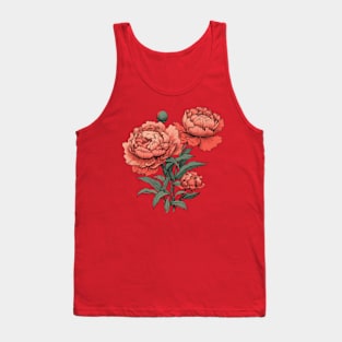 Peonies Tank Top